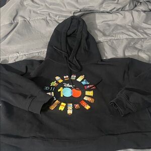 Disney 100 unified characters embroidered hoodie